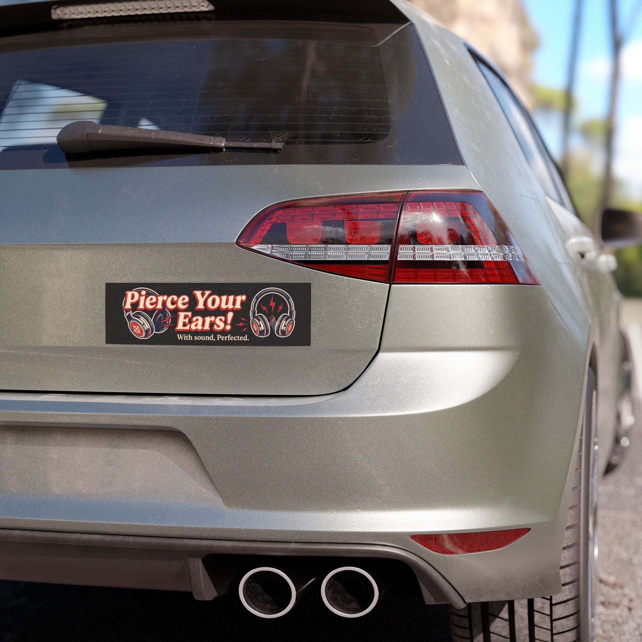 Pierce Acoustics Official Car Magnet