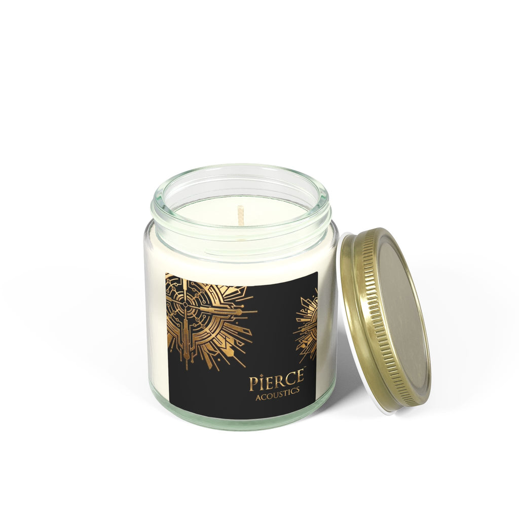 Coconut Apricot Scented Candle — 4oz & 9oz Jar (Pierce Acoustics)