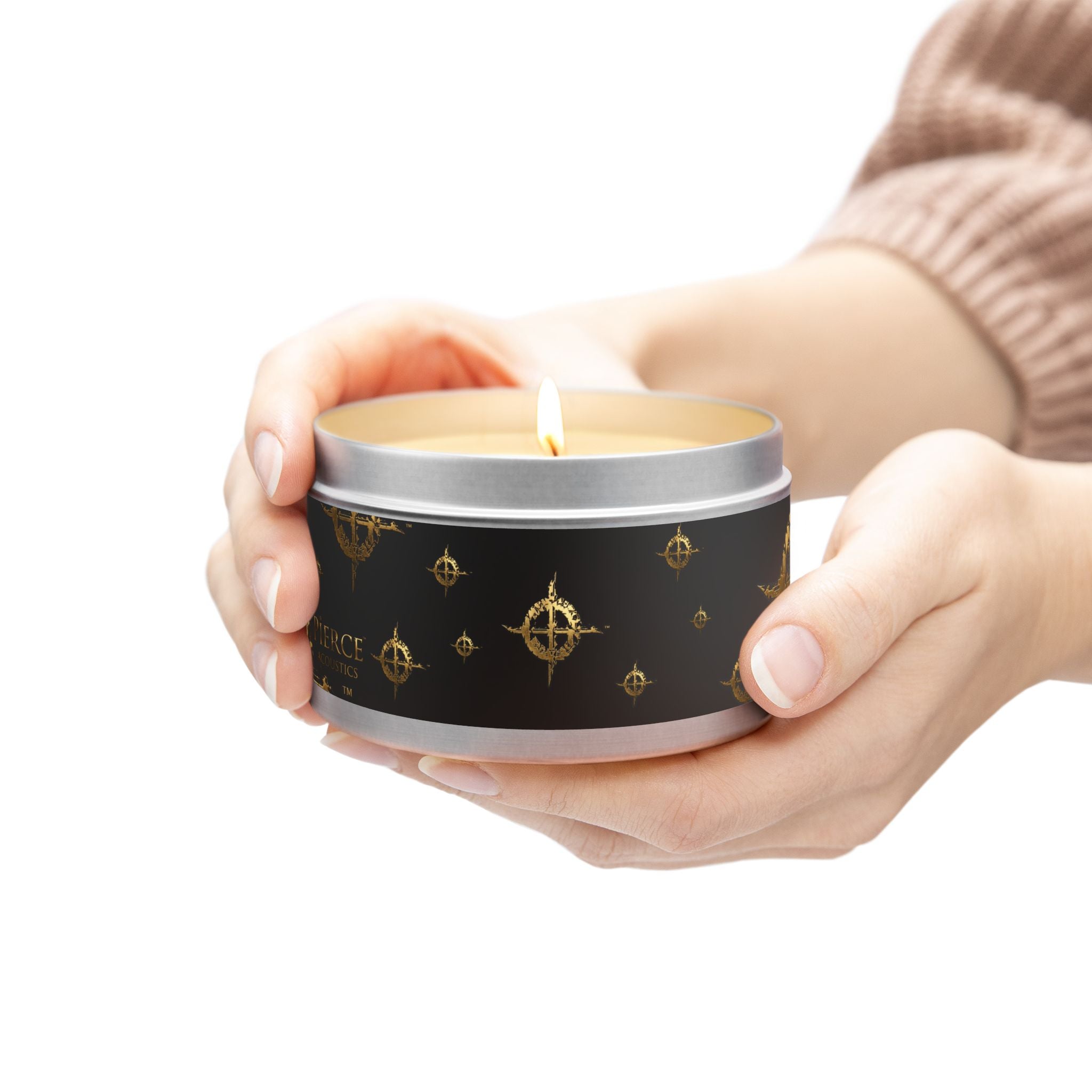 Pierce Acoustics Official Scented Tin Candle