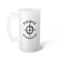 Pierce Acoustics Official Frosted Beer Mug