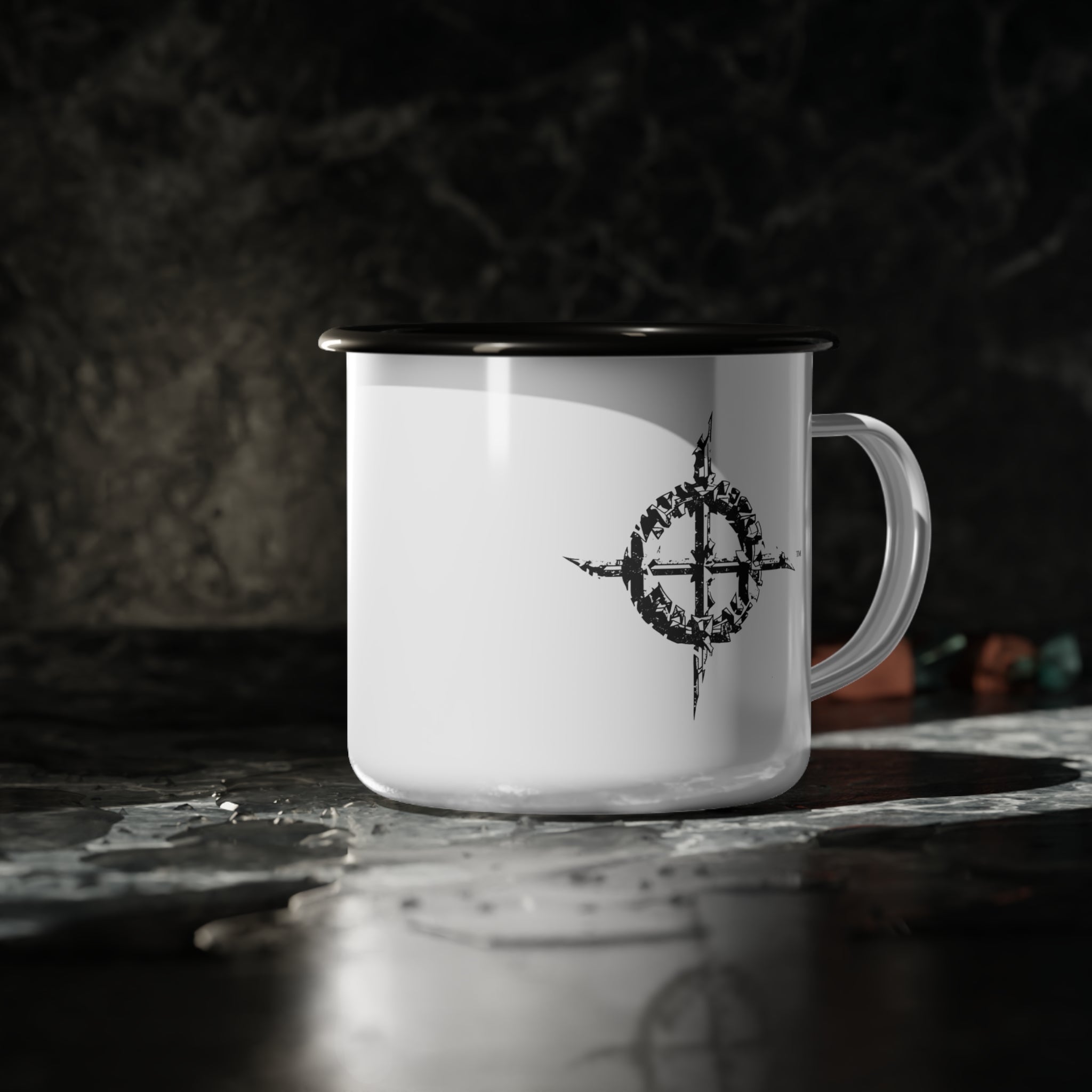 Pierce Acoustics Official Enamel Camp Cup