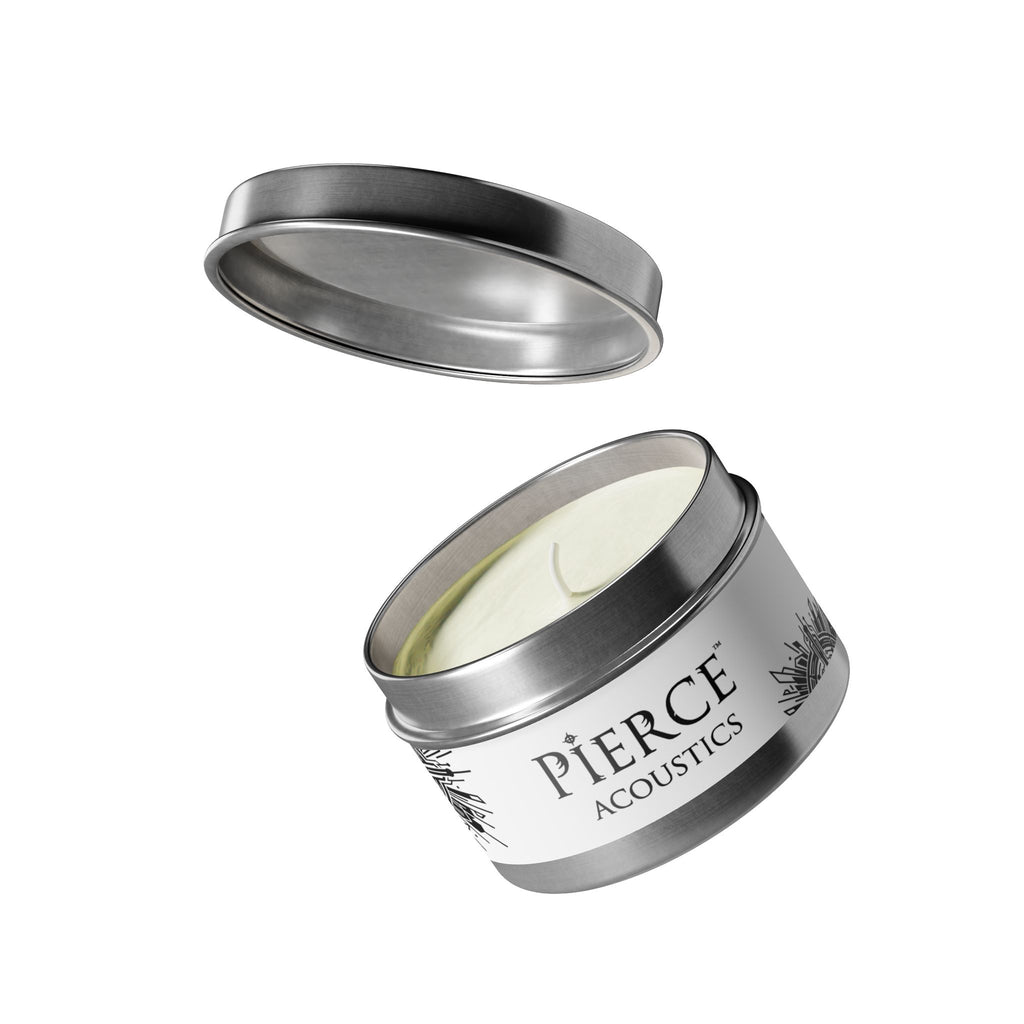 Pierce Acoustics Official Tin Scented Candle
