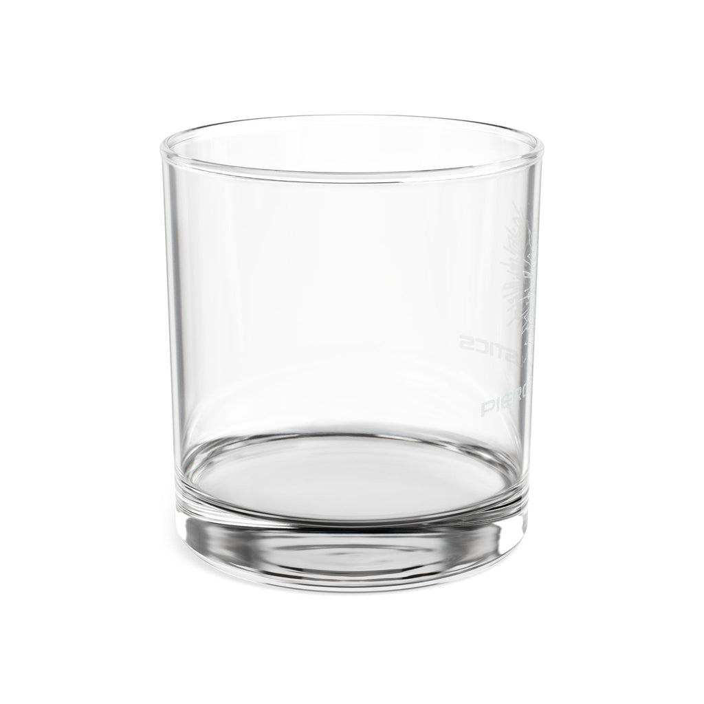 Pierce Acoustics Official Engraved Compass Rocks Glass
