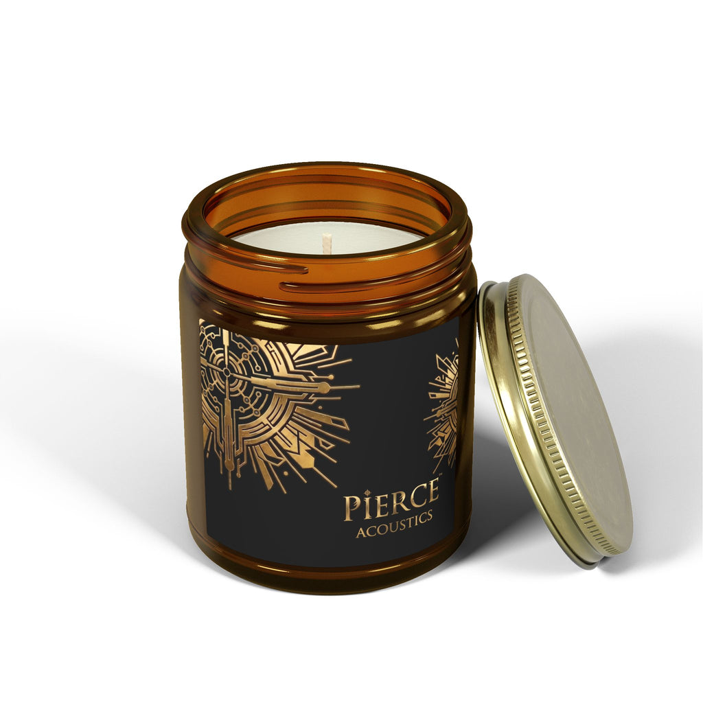 Coconut Apricot Scented Candle — 4oz & 9oz Jar (Pierce Acoustics)