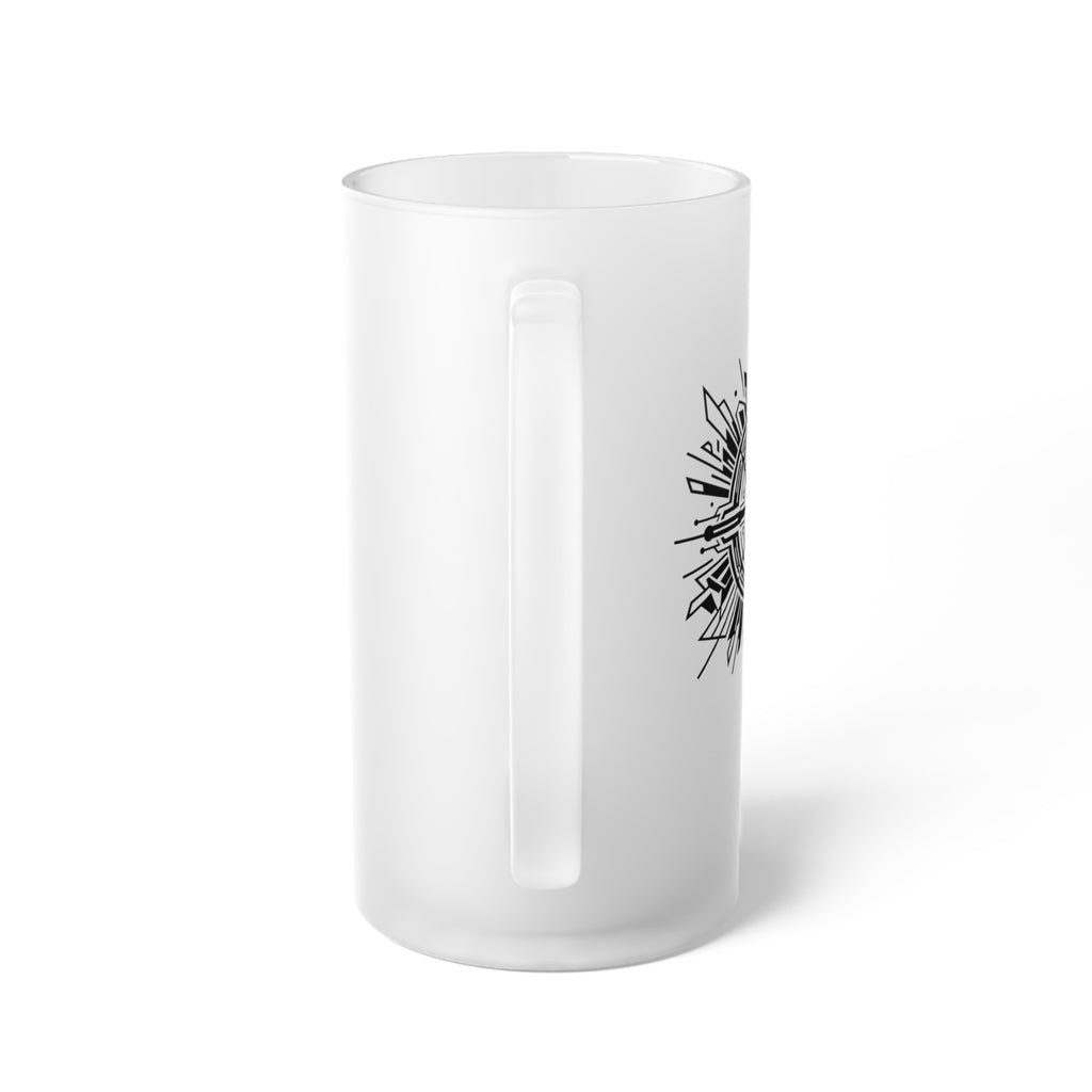 Pierce Acoustics Official Frosted Glass Beer Mug