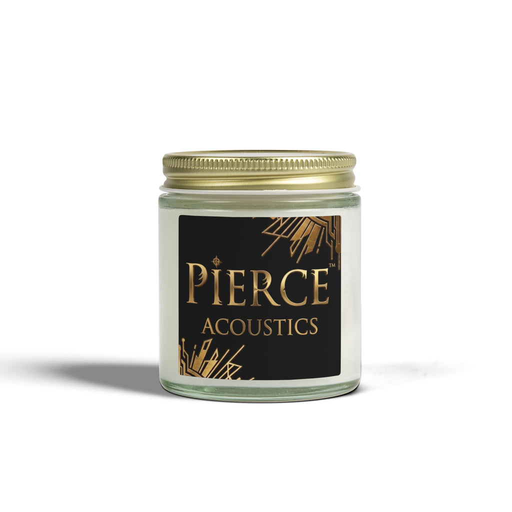 Pierce Acoustics Official Coconut Apricot Scented Candle — 4oz or 9oz Jar
