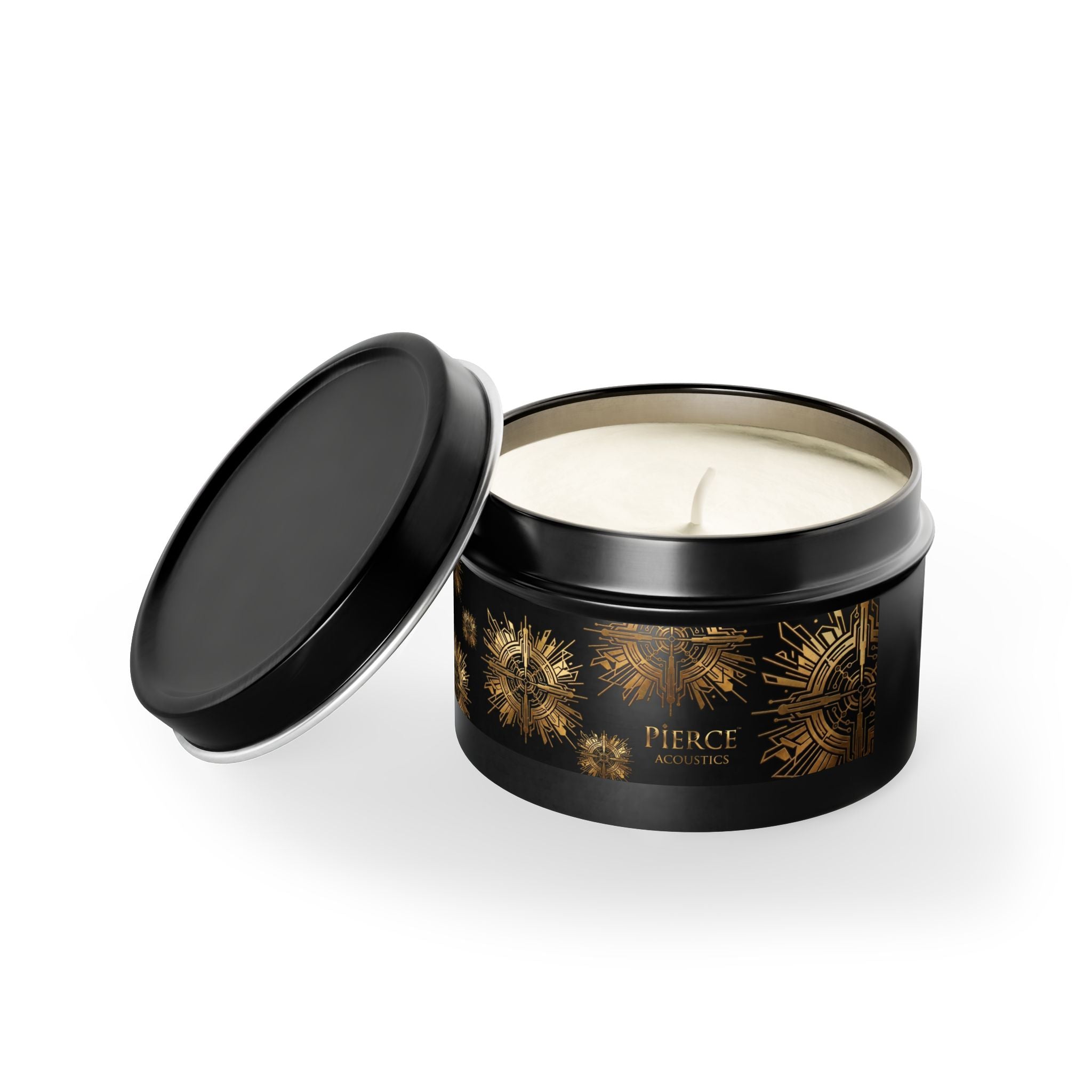 Pierce Acoustics Official Scented Tin Candles