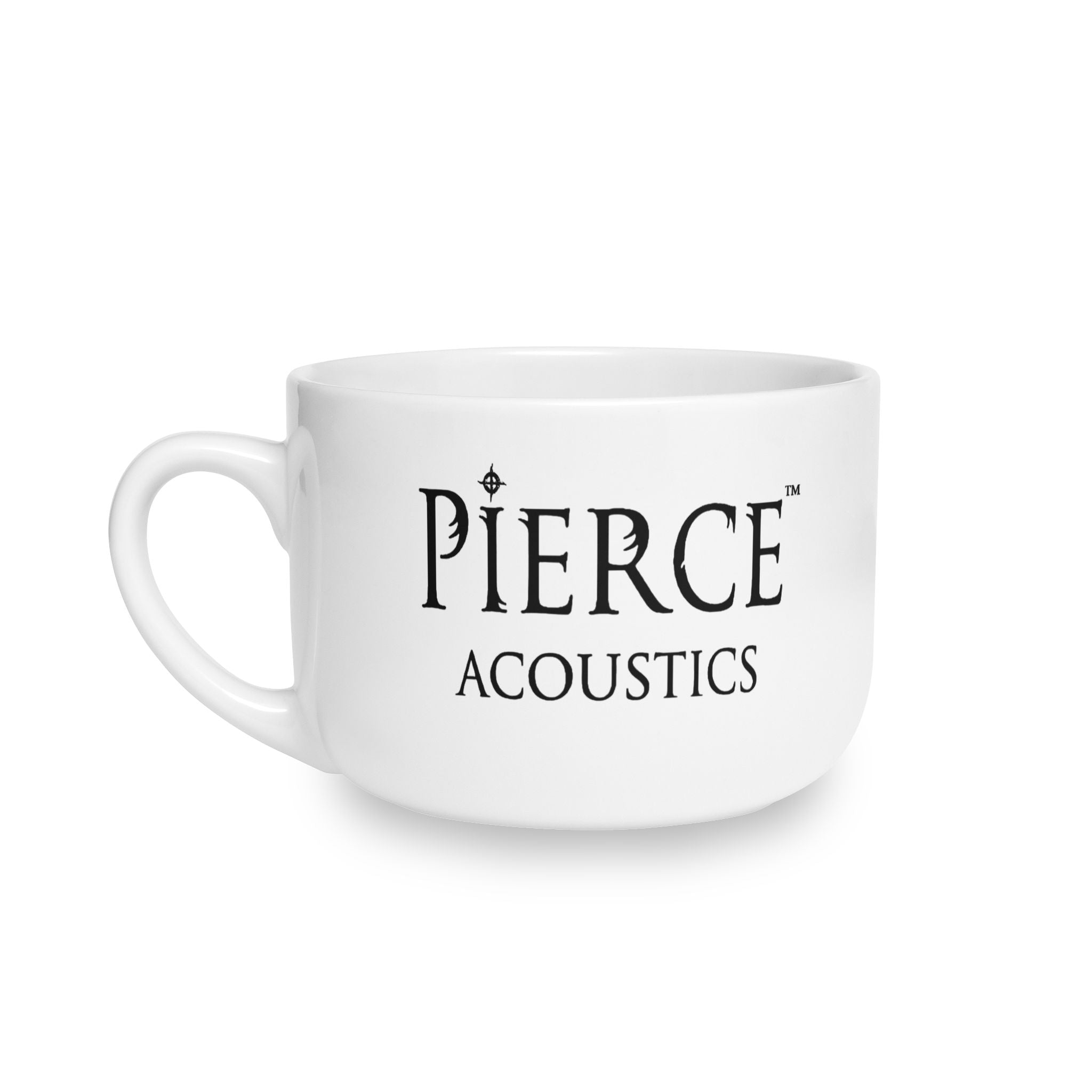 Pierce Acoustics Official 25oz Latte Mug