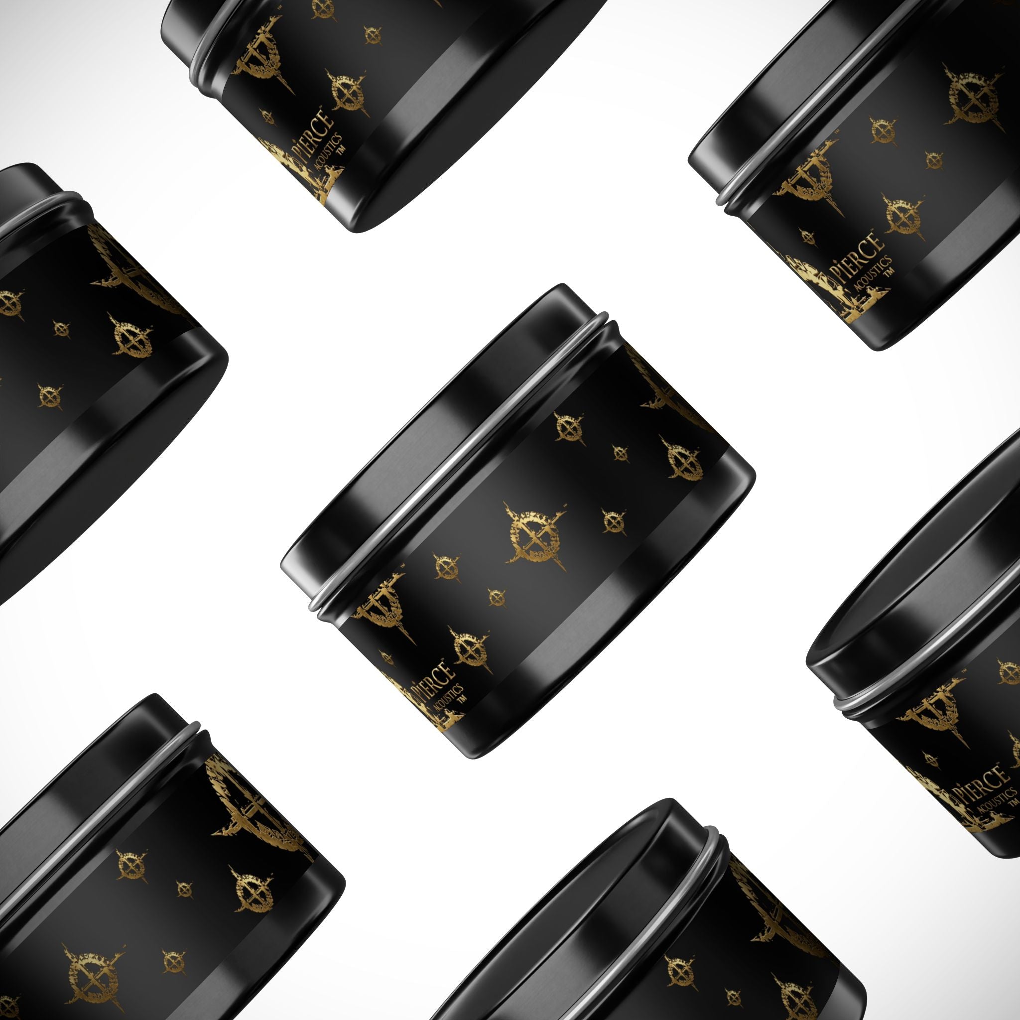 Pierce Acoustics Official Scented Tin Candle
