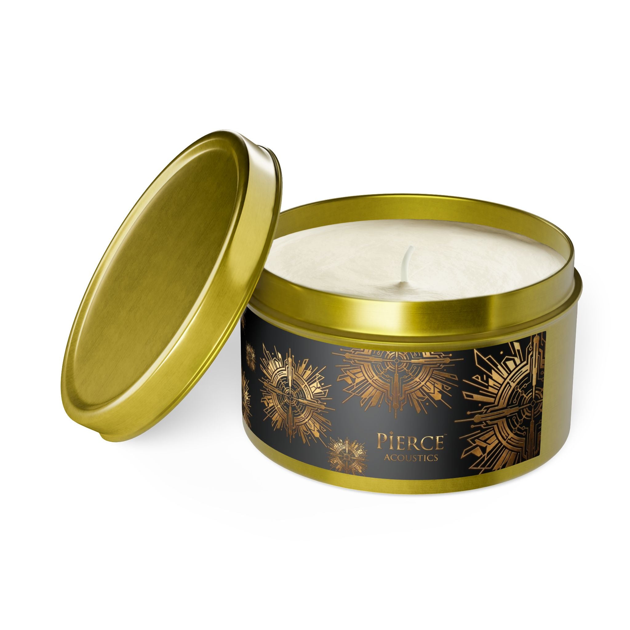 Pierce Acoustics Official Scented Tin Candles