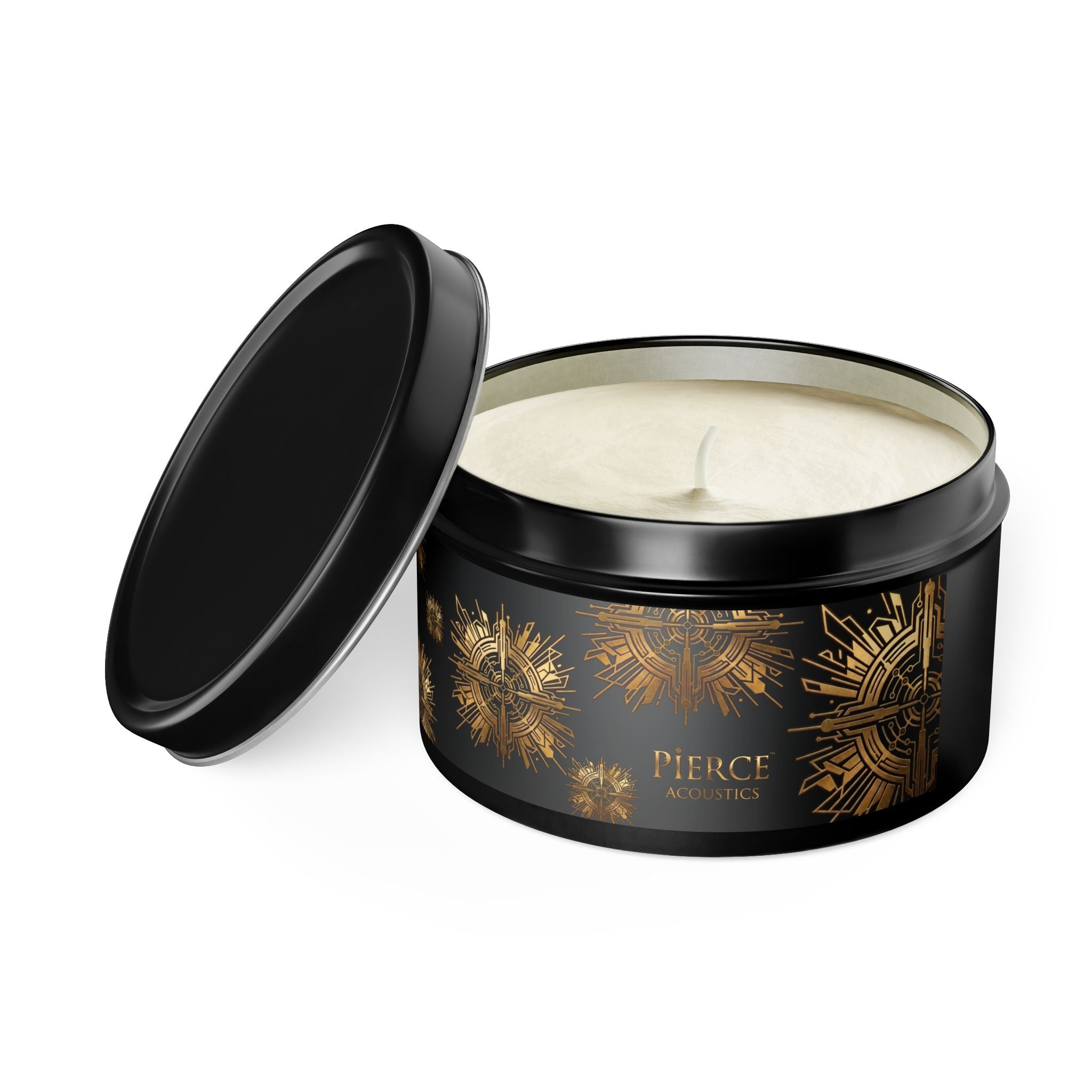 Pierce Acoustics Official Scented Tin Candles