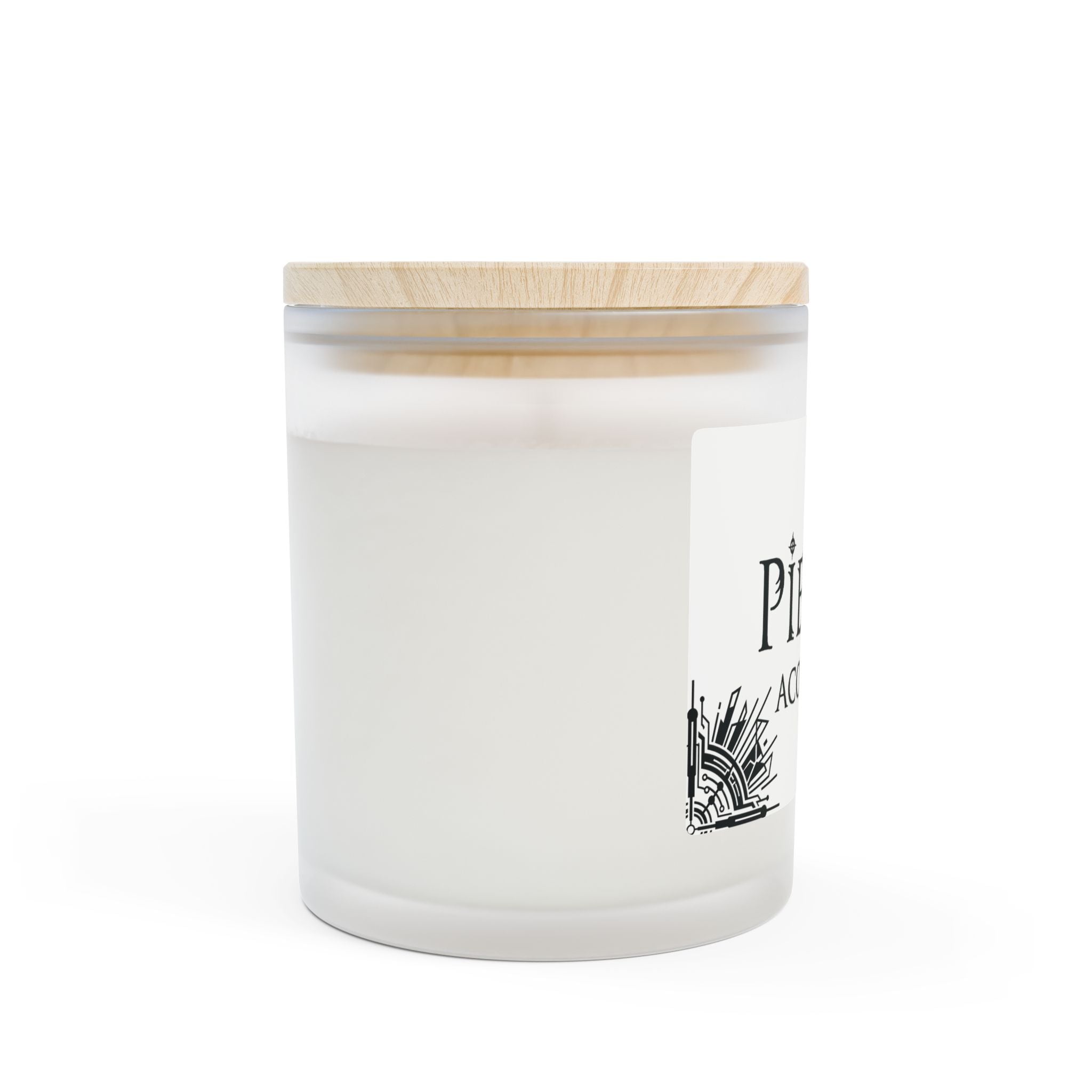 Pierce Acoustics Official Frosted Glass Scented Candle
