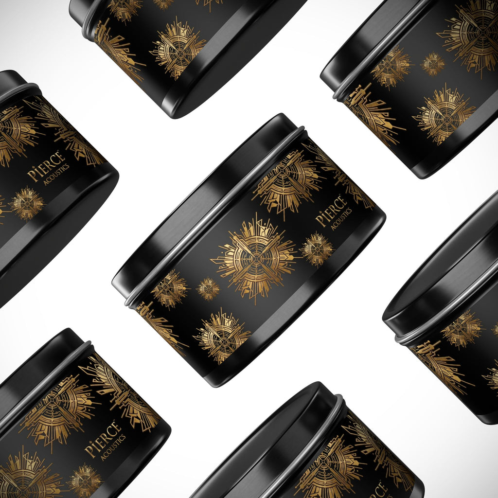 Pierce Acoustics Official Scented Tin Candles