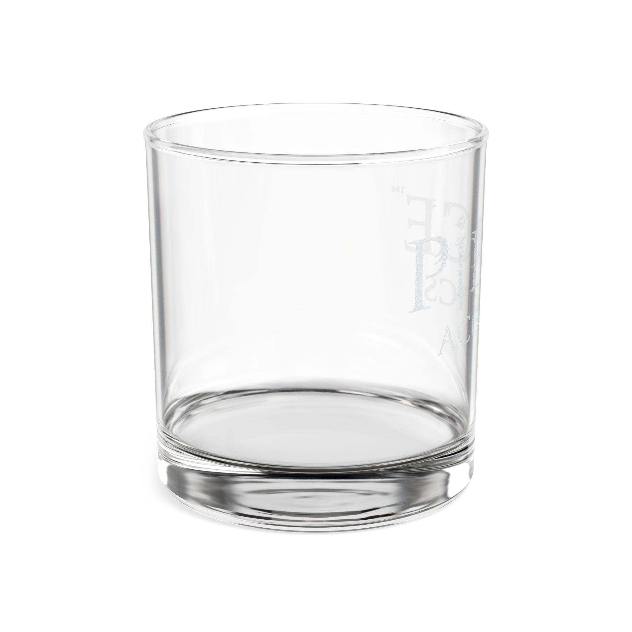 Pierce Acoustics Official Engraved 10oz Rocks Glass