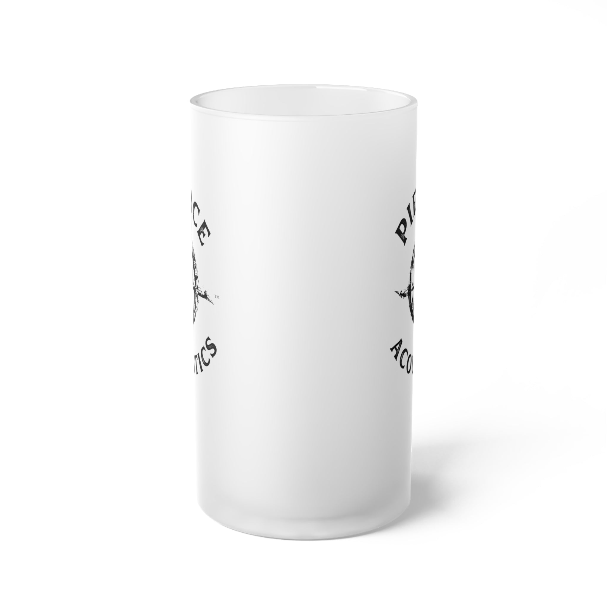 Pierce Acoustics Official Frosted Beer Mug
