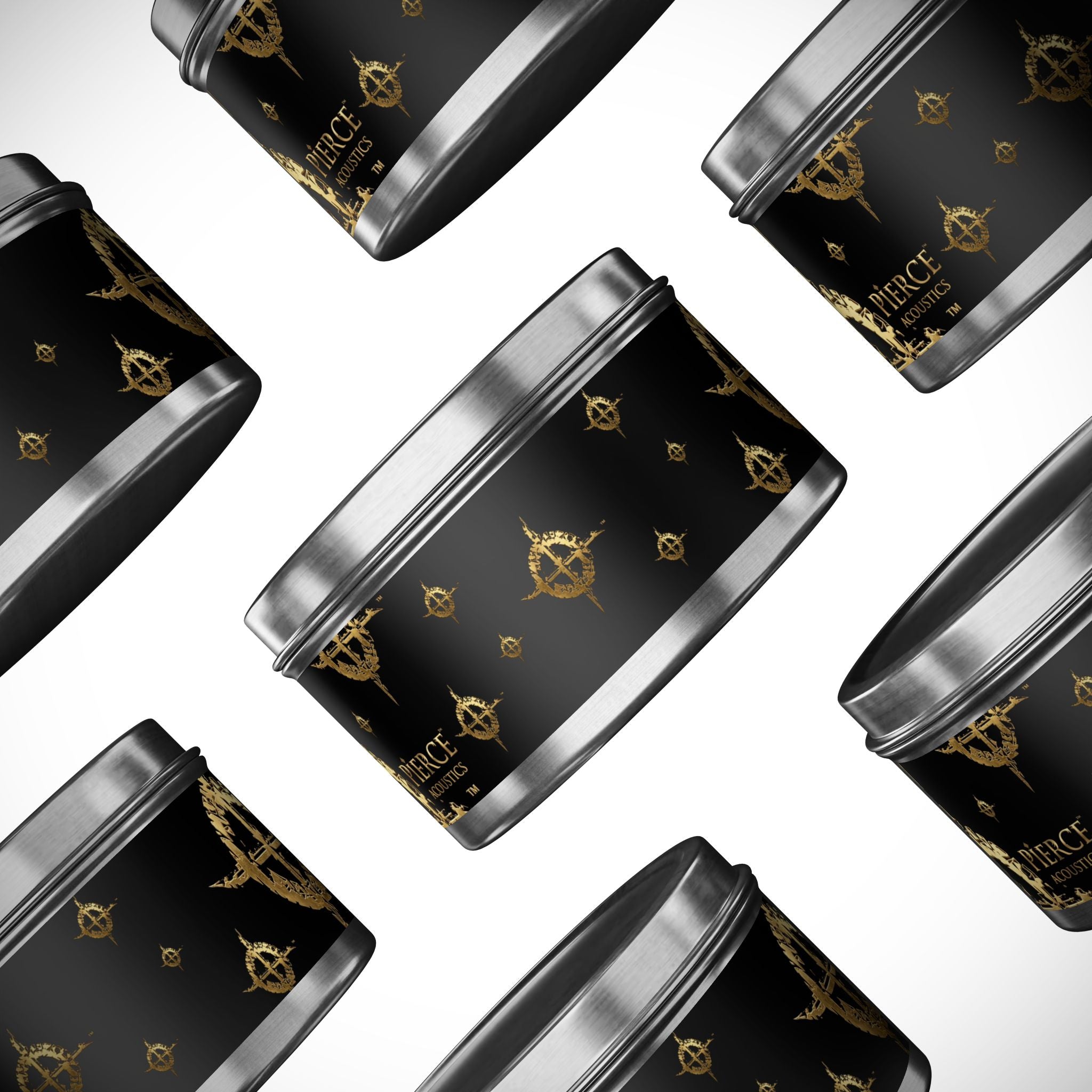 Pierce Acoustics Official Scented Tin Candle