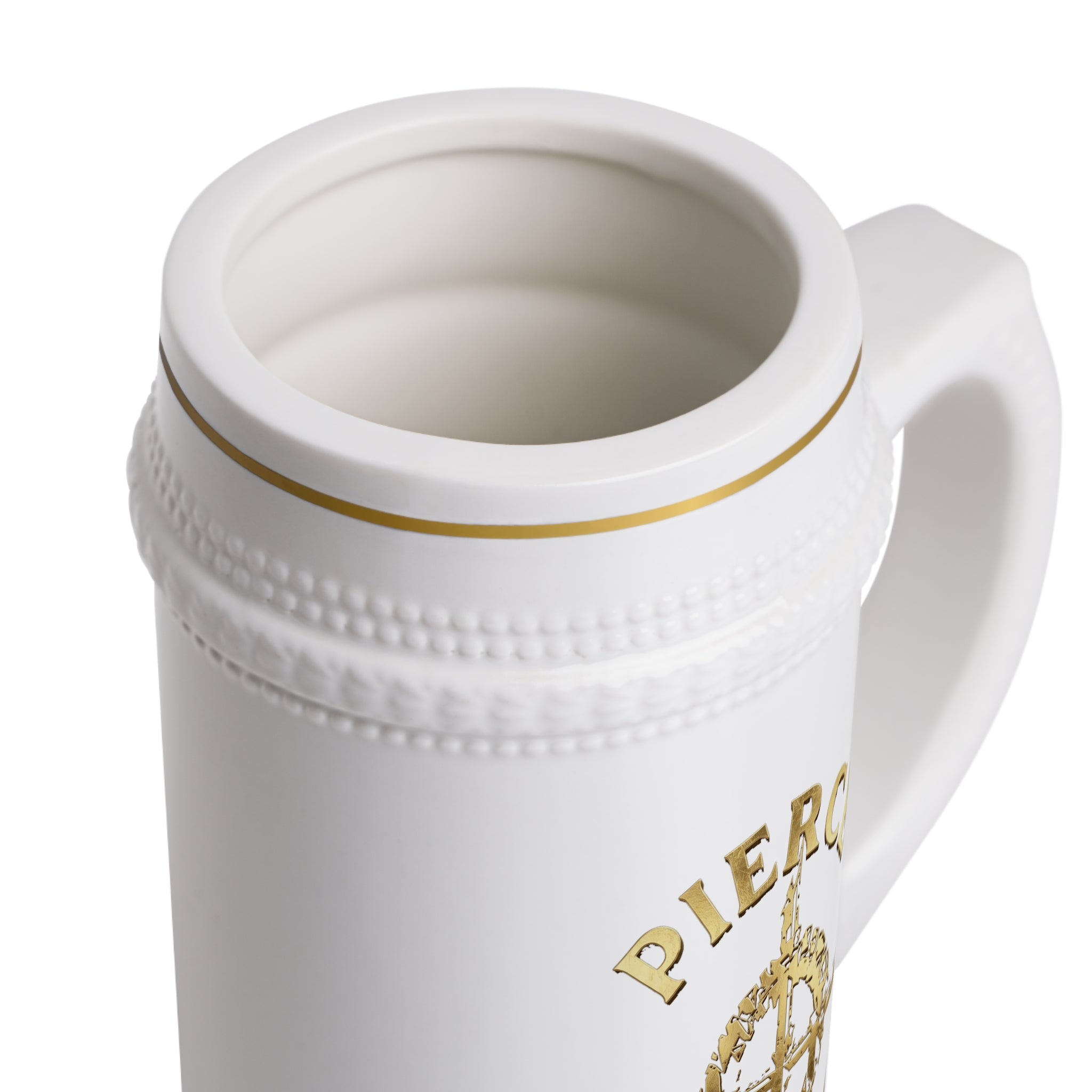 Pierce Acoustics Official Ceramic Beer Stein Mug