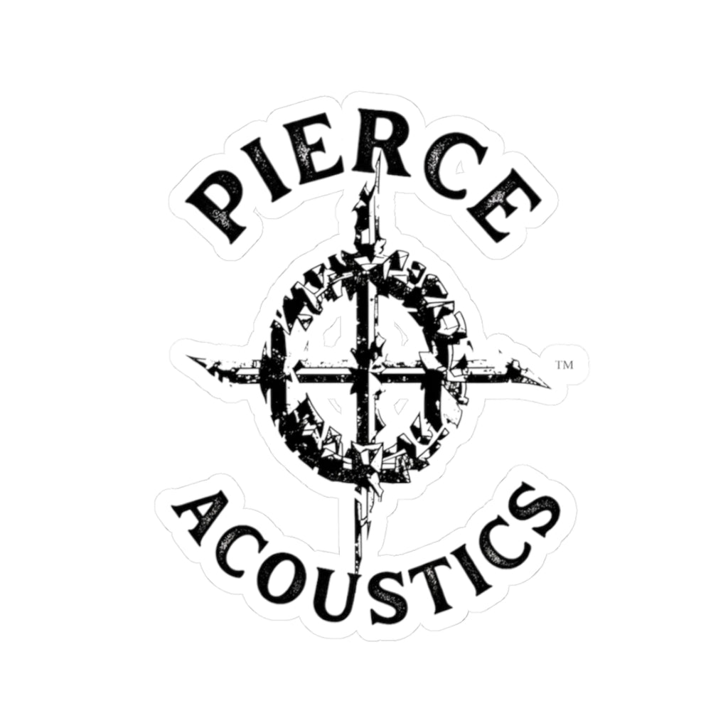 Pierce Acoustics Official Kiss Cut Sticker