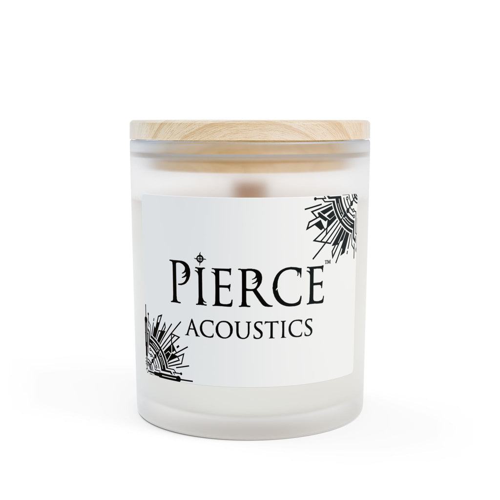 Pierce Acoustics Official Frosted Glass Scented Candle